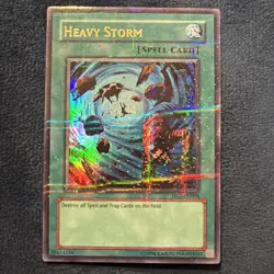 Heavy Storm HL2-EN004 Hobby League 2 Unlimited LP Vintage Yugioh - Image 1