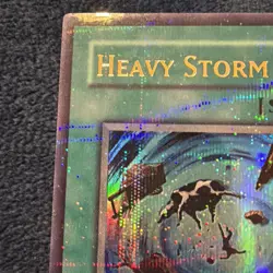 Heavy Storm HL2-EN004 Hobby League 2 Unlimited LP Vintage Yugioh - Image 2