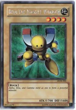 Yugioh - Beta the Magnet Warrior DOR-002 Unlimited - Duelist of the Roses - Image 1
