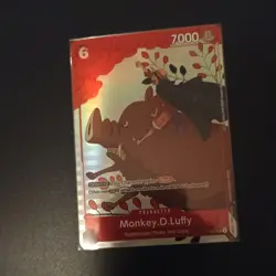 Monkey D. Luffy Holo Alt Art Rare One Piece TCG Gift Collection 2023 P-001 NM - Image 1