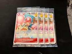 One Piece TCG Promos Pack x4 (Gol D Roger Promo P-101 to P-107) SEALED English - Image 1