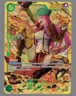 2025 One Piece Legacy of the Master Jewelry Bonney Secret Rare #OP12-118 - Image 1