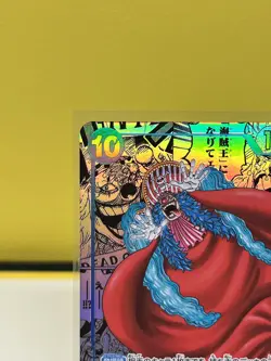 ONE PIECE Buggy OP09-051 Manga Alt Art R Comic Parallel Authenticity Certificate - Image 3