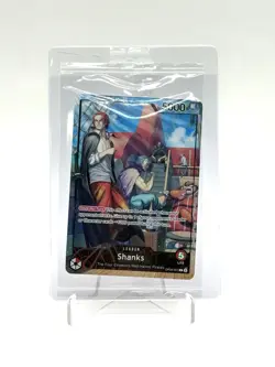 Shanks (2025 PSA Magazine Promo) OP09-001 One Piece Promotion Cards Foil - Image 1