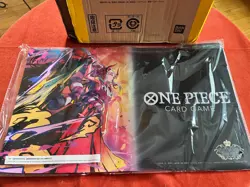 One Piece Card Game Playmat & Storage Box Set - Yamato JP Championship 2022 - Image 1