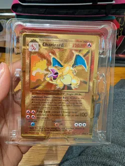 Pokemon Celebrations Charizard Metal Card 004/102 Ultra Premium Collection - Image 1