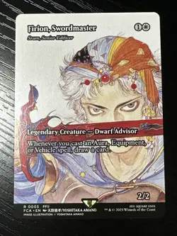 Magic: The Gathering Final Fantasy Firion, Swordmaster Showcase Card #0003 - Image 1