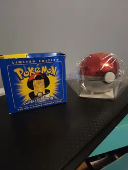 1999 Pokemon Limited Edition Pikachu 23K Gold-Plated Trading Card SEALED - Image 1