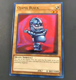 Yu-Gi-Oh! Invasion Of Chaos Ojama Black Common Card IOC-EN002 NM - Image 1