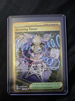 Pokemon TCG Trainer Jamming Tower Card 243/182 Destined Rivals - Image 2