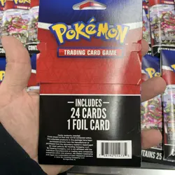 Lot of 20 Pokemon TCG Mystery Pack w/ Foil Card -MJ Holding Company 2024 Walmart - Image 3