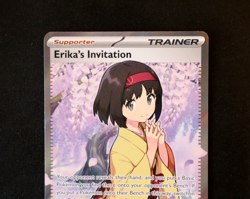 Pokemon Card TCG - Erika's Invitation 196/165 - Scarlet & Violet 151 - NM ⭐ - Image 2