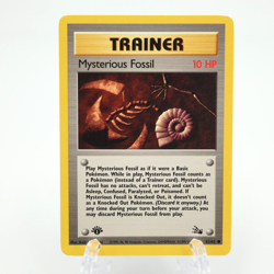 Mysterious Fossil 62/62 Fossil 1st Edition Common 1999 WoTC Pokemon TCG Card NM - Image 1