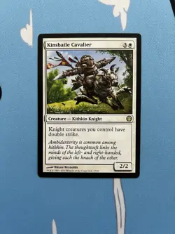 Kinsbaile Cavalier MTG Duel Deck: Knights Vs Dragons Magic The Gathering Card - Image 1