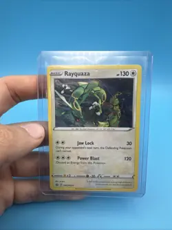 Rayquaza SWSH029 Cosmos Holo Sword & Shield Promo Pokemon Card - Image 1
