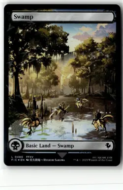 Swamp (Chocobo Track Foil) L Commander: FINAL FANTASY 480 NM - Image 1