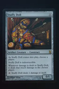 Magic The Gathering MTG STUFFY DOLL Time Spiral LP Lightly Played - Image 1