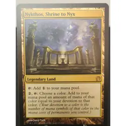 Nykthos, Shrine to Nyx - Theros MTG Legendary Land - Commander Staple (LP) - Image 1
