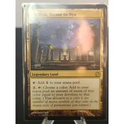Nykthos, Shrine to Nyx - Theros MTG Legendary Land - Commander Staple (LP) - Image 3