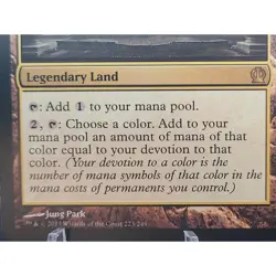 Nykthos, Shrine to Nyx - Theros MTG Legendary Land - Commander Staple (LP) - Image 5