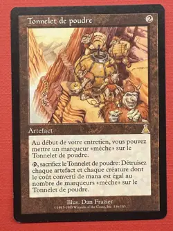 MTG Urza Destiny- Powder Keg Tonnelet De Poudre - French - EX++ - Image 1