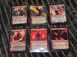 MTG Planeswalker x6 Chandra Flameshaper/Chandra Legacy of Fire/Chandra Heart of - Image 1