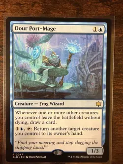 MTG - Bloomburrow - Dour Port-Mage Rare - 047 - NM-Mint! - Image 1