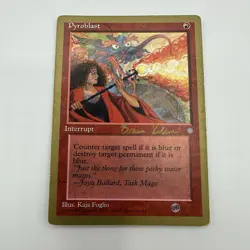 Pyroblast LP - 1998 Brian Selden (ICE) (SB) World Championship Decks MTG Magic - Image 1