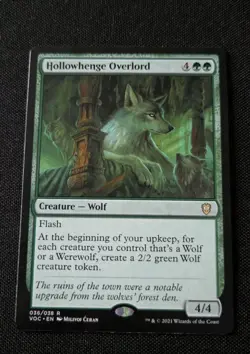 MTG - Hollowhenge Overlord - Commander: Innistrad: Crimson Vow - NM Rare #36 Reg - Image 1
