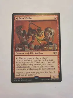 Goblin Welder [Commander 2014] Magic the Gathering LP MTG - Image 1