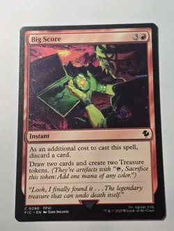 Big Score Commander: Final Fantasy Non-Foil Regular MTG NM - Image 1