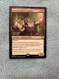 MTG Commander DSK R Metamorphosis Fanatic #0021 - Image 1