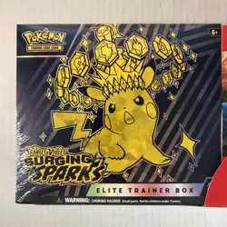 Pokemon Surging Sparks ETB & Booster Bundle Costco 2-pack (Factory Sealed) - Image 2