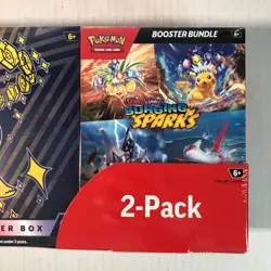 Pokemon Surging Sparks ETB & Booster Bundle Costco 2-pack (Factory Sealed) - Image 3