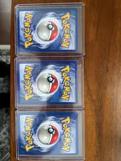 Pokemon Fossil Legendary Birds Set Moltres Zapdos Articuno LP-NM Non-Holo - Image 3