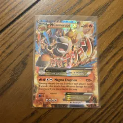M Camerupt EX XY198 XY Black Star Promo Holo Rare Pokemon TCG Near Mint - Image 1