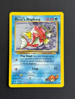 Carte Pokemon - Misty's Magikarp 88/132 - Gym Challenge - Anglais - Image 1