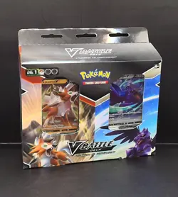 V Battle Deck Bundle [Lycanroc V / Corviknight V] - Pokemon TCG Sealed Deck Kit - Image 1