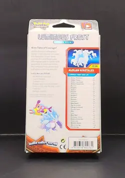 Burning Shadows Theme Deck - "Luminous Frost" [Alolan Ninetales] - Pokemon TCG - Image 2