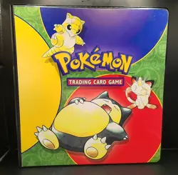 Pokemon TCG 1999 WOTC Ultra-Pro Base Set 3-Ring Binder - Image 1
