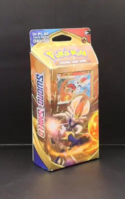 Sword & Shield Theme Deck [Cinderace] - Pokemon TCG Sealed Deck Kit - Image 1