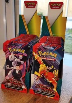Pokemon TCG Destined Rivals Sleeved Boosters X 10 ✅ | Sealed Sleeved Packs ✅ - Image 1