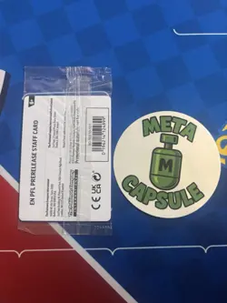 Pokemon TCG - Phantasmal Flames - Prerelease STAFF Promo Pack (SEALED) Set Of 4 - Image 2