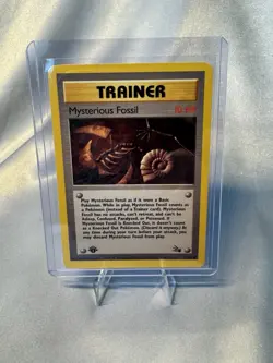 Pokemon TCG Mysterious Fossil Fossil 62/62 Regular 1st Edition - Image 1