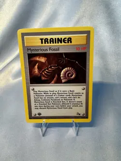 Pokemon TCG Mysterious Fossil Fossil 62/62 Regular 1st Edition - Image 2