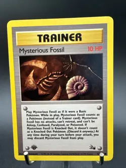 Pokemon TCG Mysterious Fossil Fossil 62/62 Regular 1999-2000 1st Edition - Image 1
