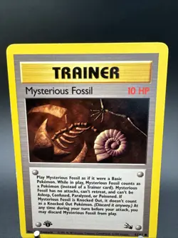 Pokemon TCG Mysterious Fossil Fossil 62/62 Regular 1999-2000 1st Edition - Image 2