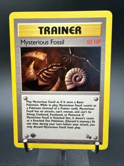Pokemon TCG Mysterious Fossil Fossil 62/62 Regular 1999-2000 1st Edition - Image 3