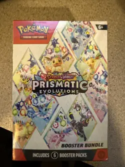 Pokemon TCG - Prismatic Evolutions - Booster Bundle - Factory Sealed - Ships Now - Image 1