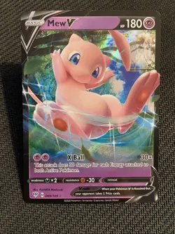 Mew V 069/189 Darkness Ablaze Ultra Rare Pokemon TCG (NM) - Image 1